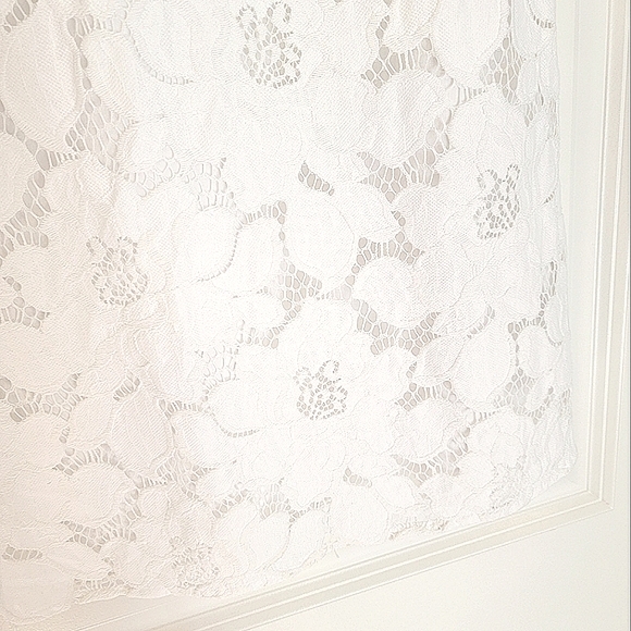 BCBG GENERATION MAXAZRIA WHITE EYELET SUN DRESS SIZE XS - Picture 9 of 10